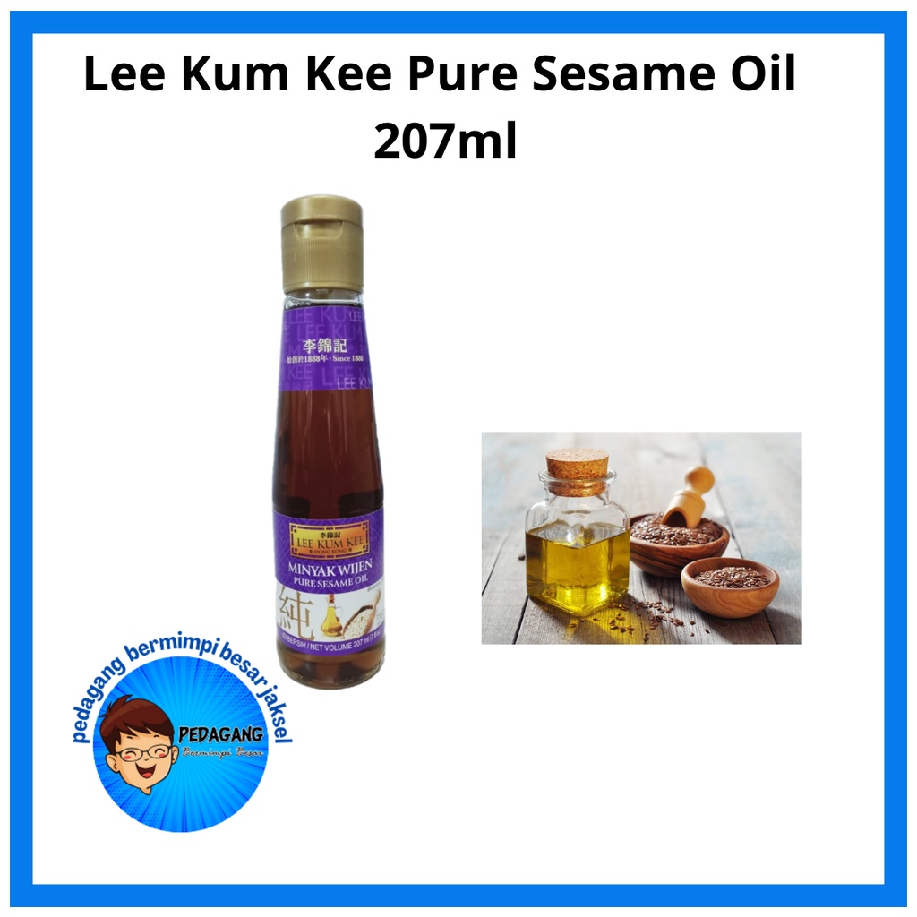 

Lee Kum Kee Pure Sesame Oil 207ml/ Minyak Wijen/ Sesame Oil 207ml
