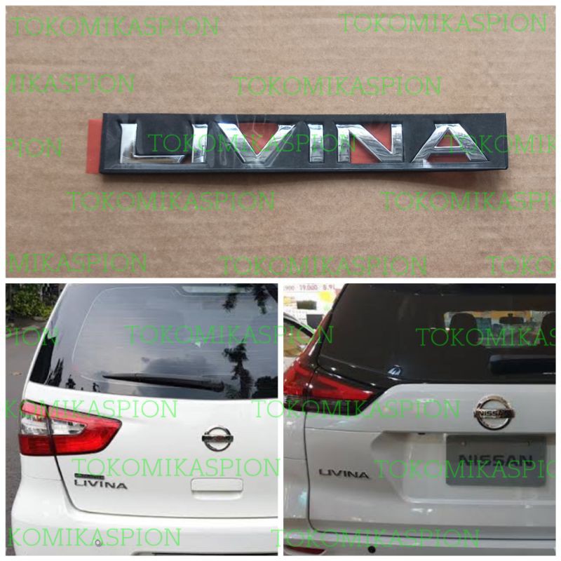 original - ecer -  emblem - logo - tulisan - LIVINA - livina