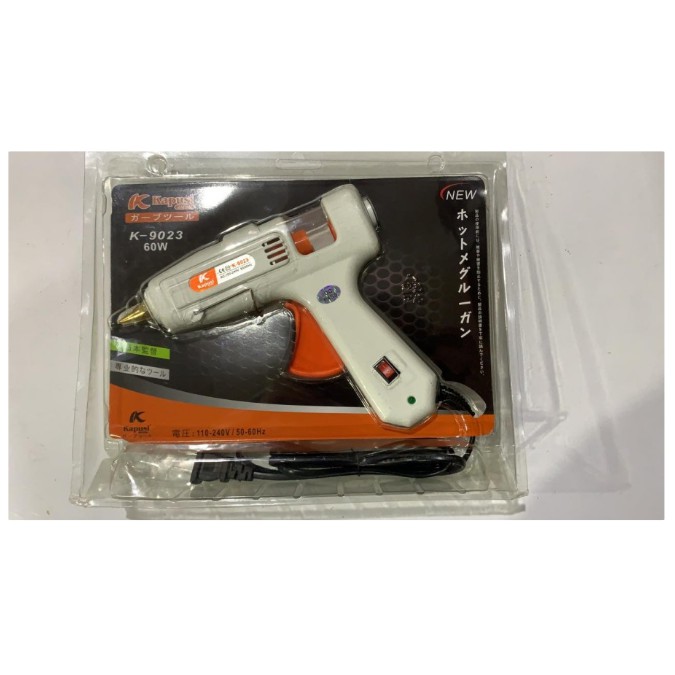 KAPUSI ON OFF Glue Gun 60 Watt Alat Lem Tembak 60w kenmaster BESAR