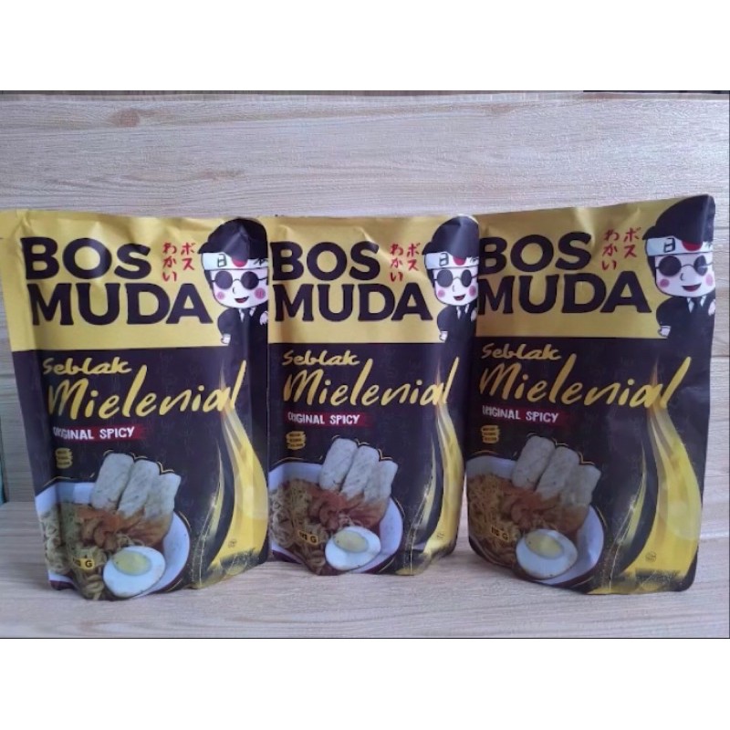 

BOS MUDA RAMEN seblak mielenial