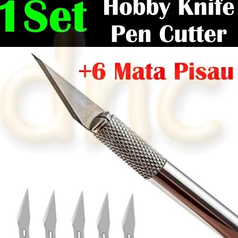 

Art Hobby Knife Stencil Craft Pen Cutter Scalpel Pisau IC Kertas *HS02