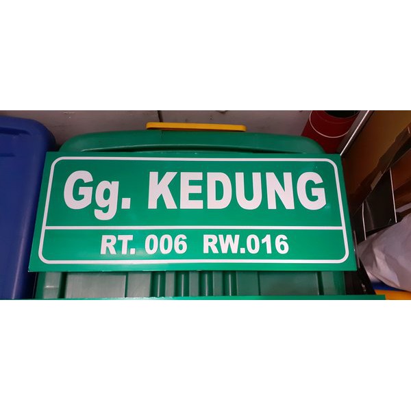 

Plang Nama Jalan 50 x 20 satu sisi I NEW21