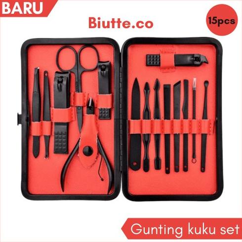 Gunting Kuku Set Lengkap Alat Kuku Cantengan Manicure Pedicure Nail