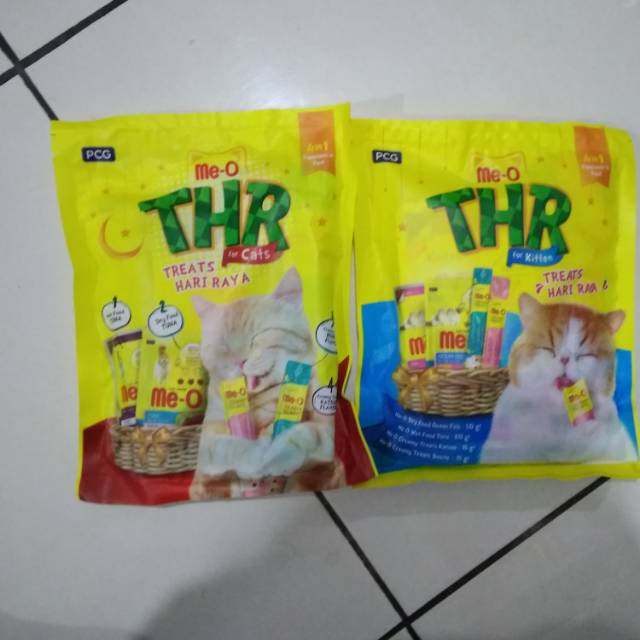 PROMO Me-o Meo THR Snack makanan kucing kitten dan adult