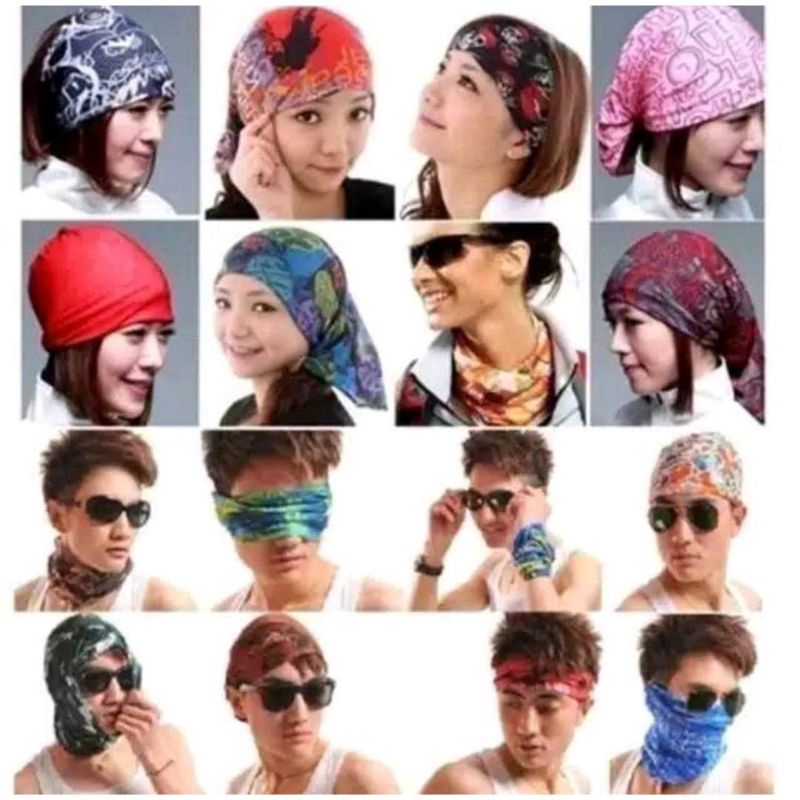 Prabu Acc Masker Baff Bandana Motif Multifungsi