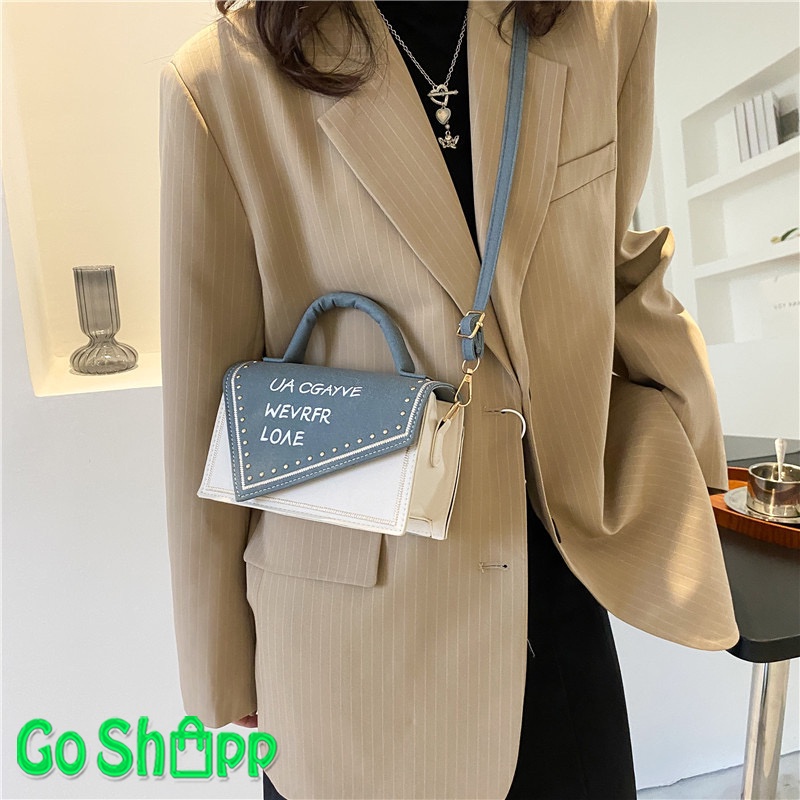 Tas Selempang Fashion Import - Tas Selempang Wanita High Quality Import Kulit PU - Tas Wanita Import Fashion Korea Terbaru - Tas Import Kekinian - Tas Slempang Wanita - Tas Batam Import [SL73]