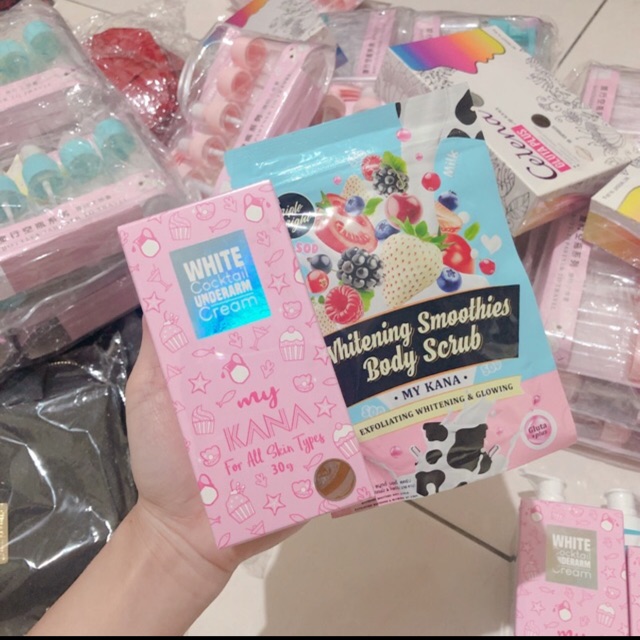 PAKET WHITENING LIPATAN (SCRUB+COCKTAIL)