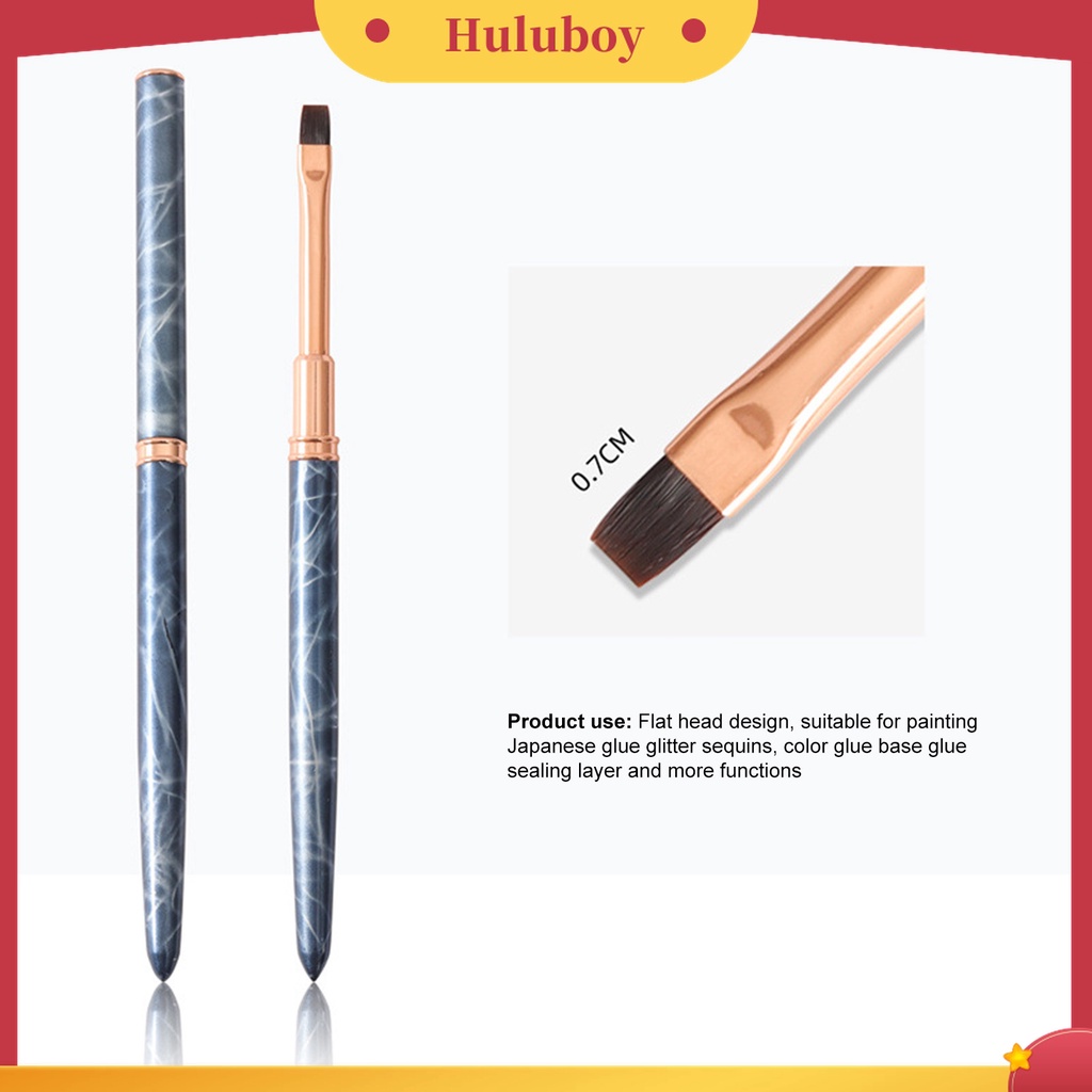 Huluboy Huluboy♡ Pena Gambar Nail Art Bahan Metal Untuk Hadiah Wanita