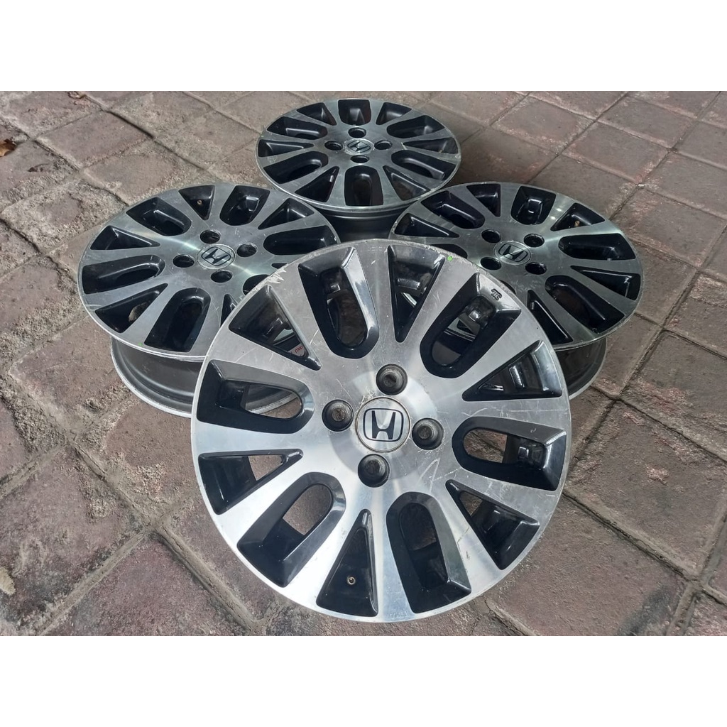 VELG MOBIL SECOUND COPOTAN HONDA MOBILIO RING 15 BEKAS MOBIL JAZ BRIO AGYA AYLA KARIMUN