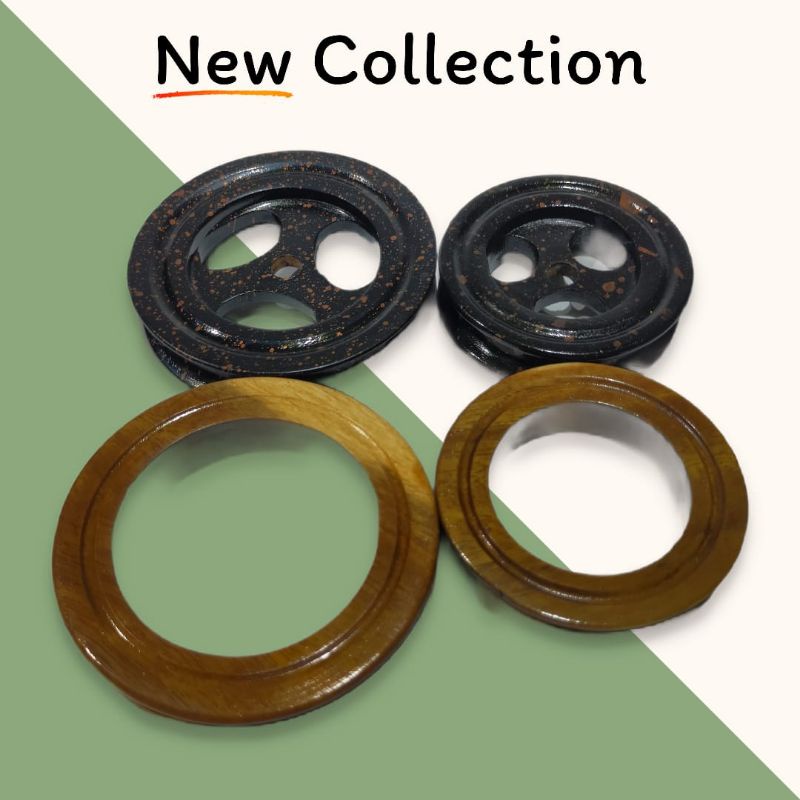 Gulungan/Puyen/Penggulung Kayu Senar Pancing