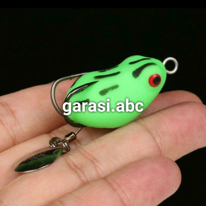 Soft Frog Umpan Pancing Kodok 3cm 4,2g Swim Bait Fishing Lure Katak Casting Gabus Tiruan Artifisial Artificial Kutuk Relix Nusantara Sungai Waduk Danau Kali Apung