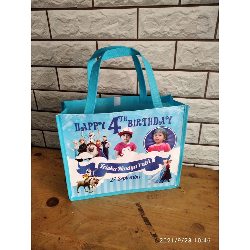 Tas ultah murah/tas ulang tahun anak/tas kartun karakter lucu-2
