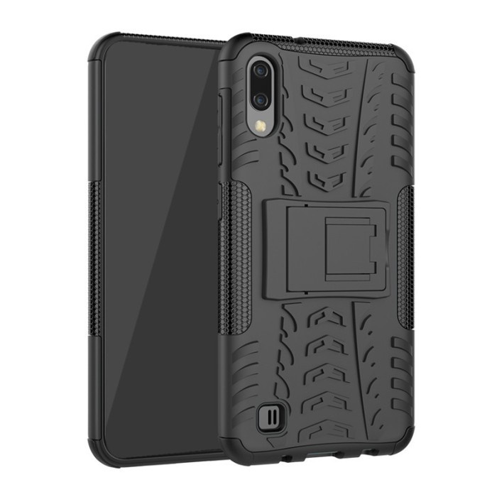 Softcase Rugged Kick Stand Armor Samsung A10 M10 - SC