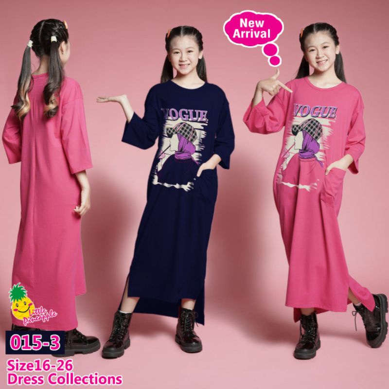 gamis little pineapple