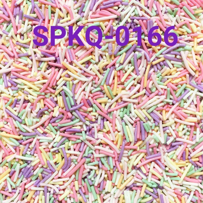 

SPKQ-0166 SPRINKLES SPRINKLE SPRINKEL 250GR MESES WARNA PASTEL BEST SELLER