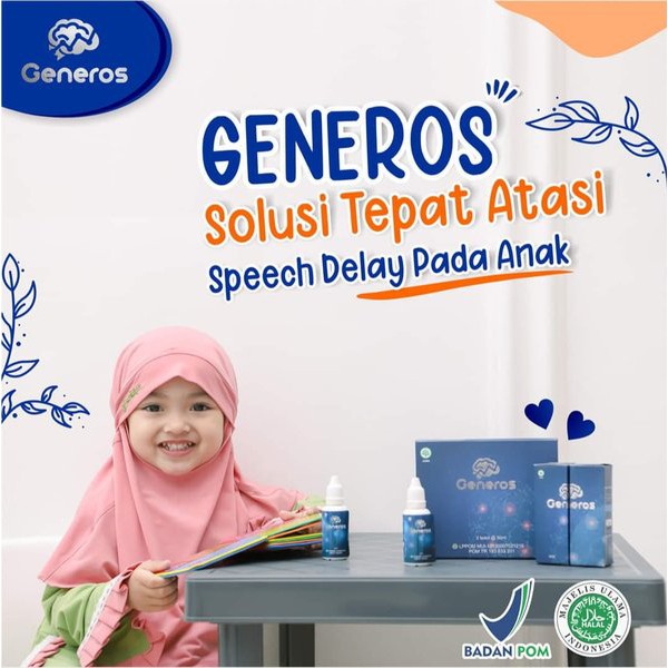 Generos Nutrisi Otak Anak - Mengatasi Speech Delay