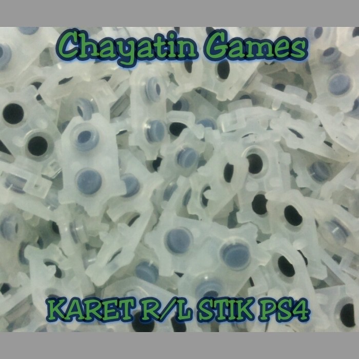 KARET R/L STIK PS4 VERSI PRO / MODEL SLIM (PER 10 PCS)