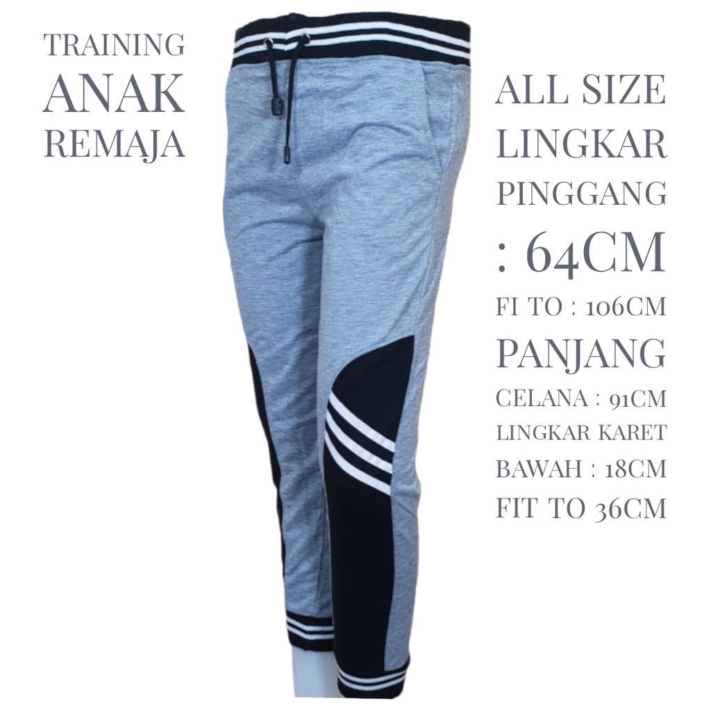 CELANA TRAINING JOGER PANJANG REMAJA  / CELANA TRENING CASUAL/ CELANA TRAINING PANJANG REMAJA / CELA