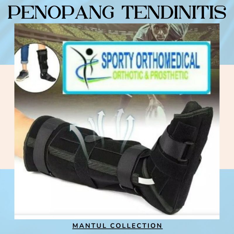 Ankle brace orthopedic pain kaki cedera