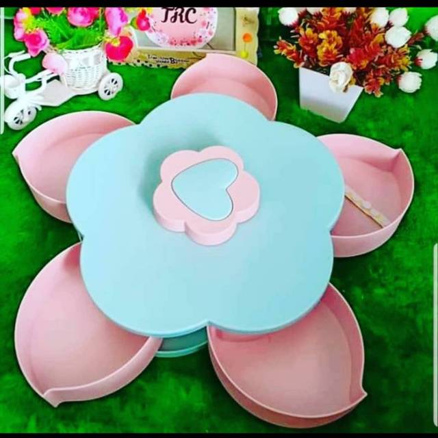 Toples bunga mekar/Toples Putar