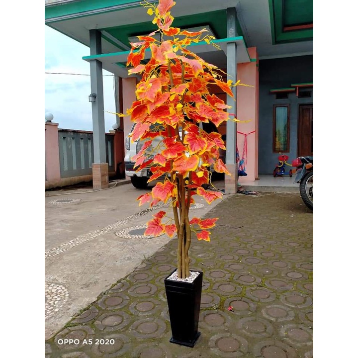 bunga hias/pohon hias/bunga artificial/bunga pelastik/dekorasi ruangan/bunga sudut ruangan