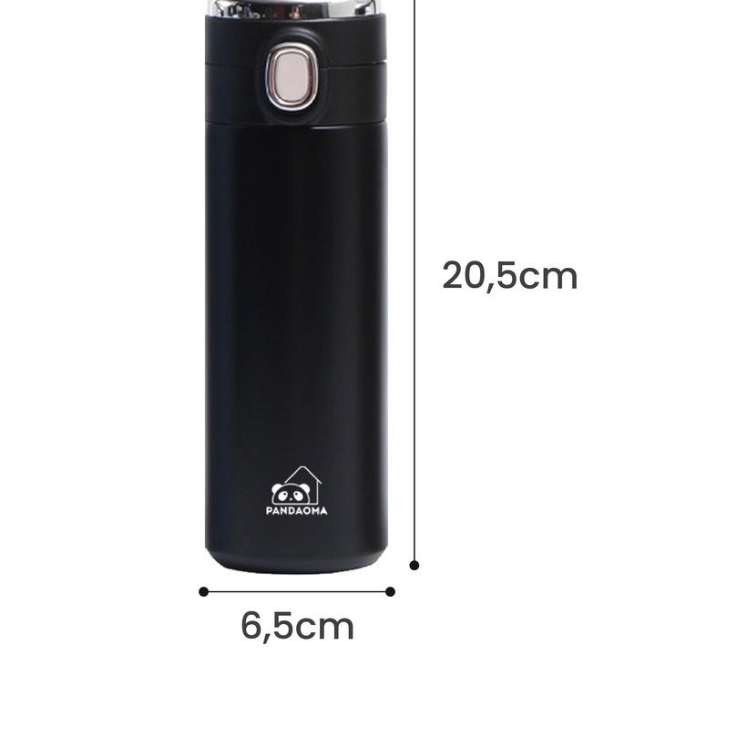 ♠ Pandaoma Termos Air Panas 420ml Vacuum Flask Botol Tumbler suhu ➭