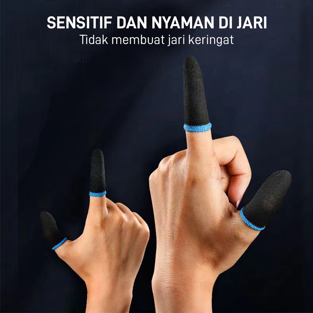 Finger Sleeve VEGER Sarung Jari Jempol Gaming Game Mobile Legend PUBG