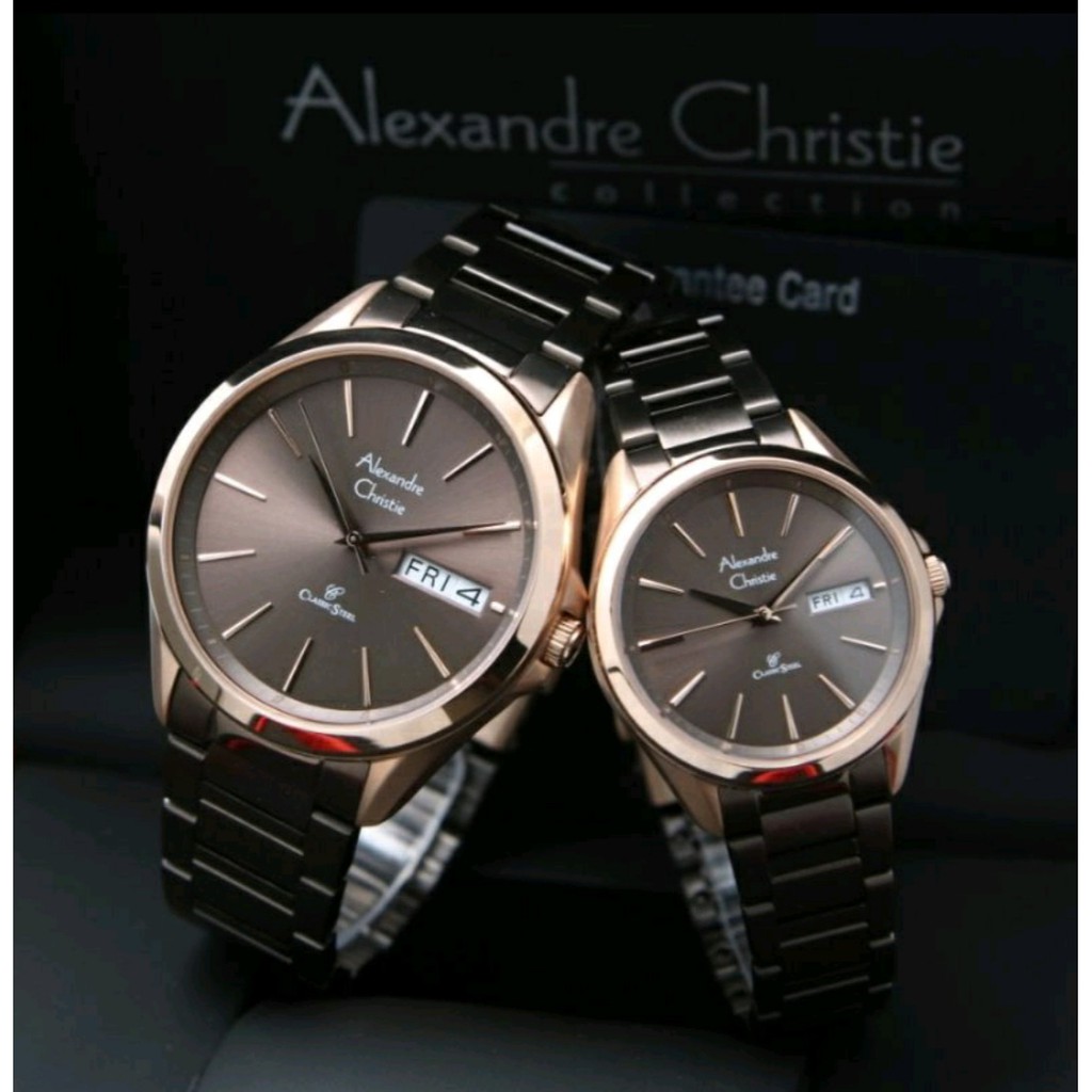 Alexandre Christie Ac 8592 Jam Tangan Couple (bisa beli satuan ) Original