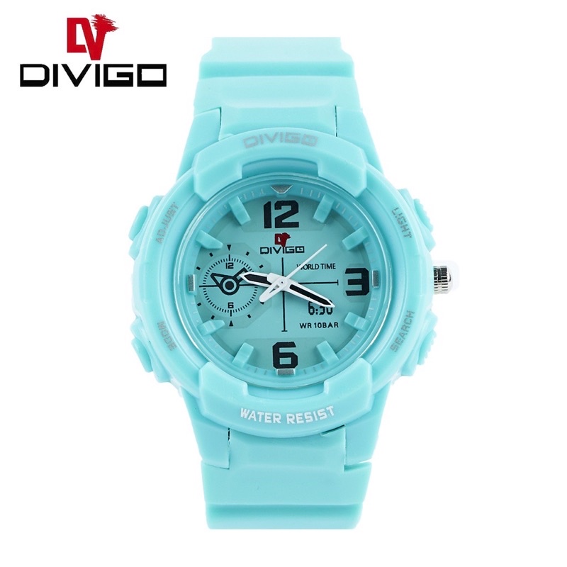 Jam Tangan Fashion Pria/Wanita Anti Air DIVIGO Warna D-11B