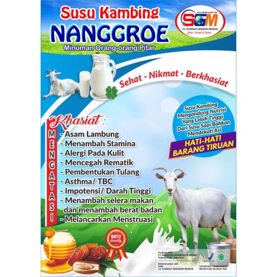

SUSU KAMBING NANGGROE