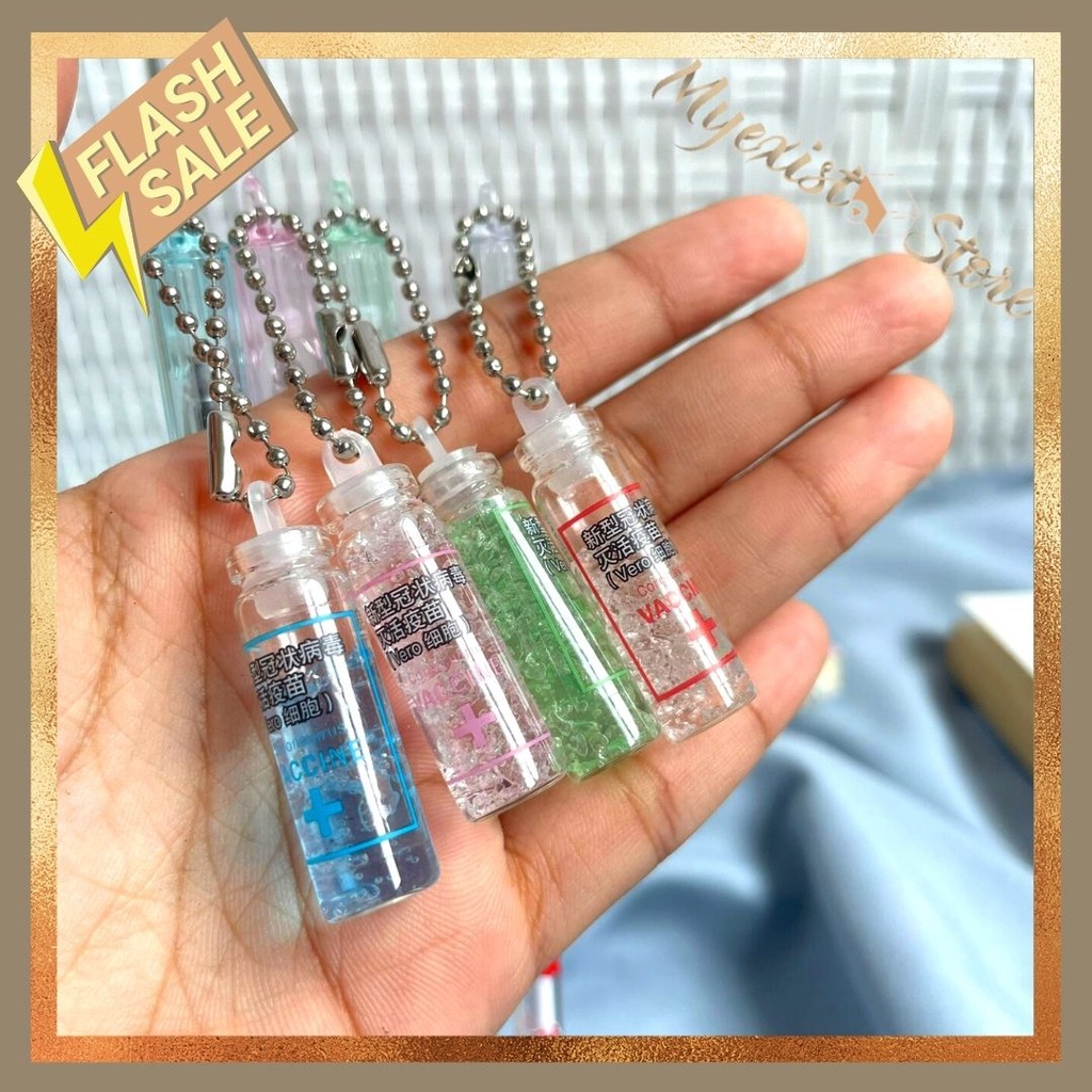 

Pulpen Gel lucu gantungan botol vaksin murah IVN632