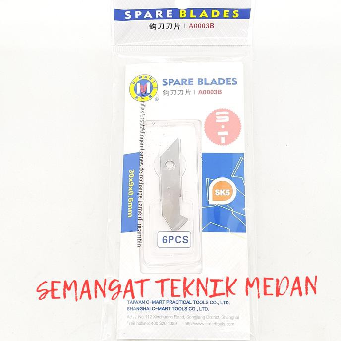 

Ini Refill Isi Pisau Cutter Potong Plastik Acrylic Akrilik Hpl Cmart Smtt1 Ayo Beli