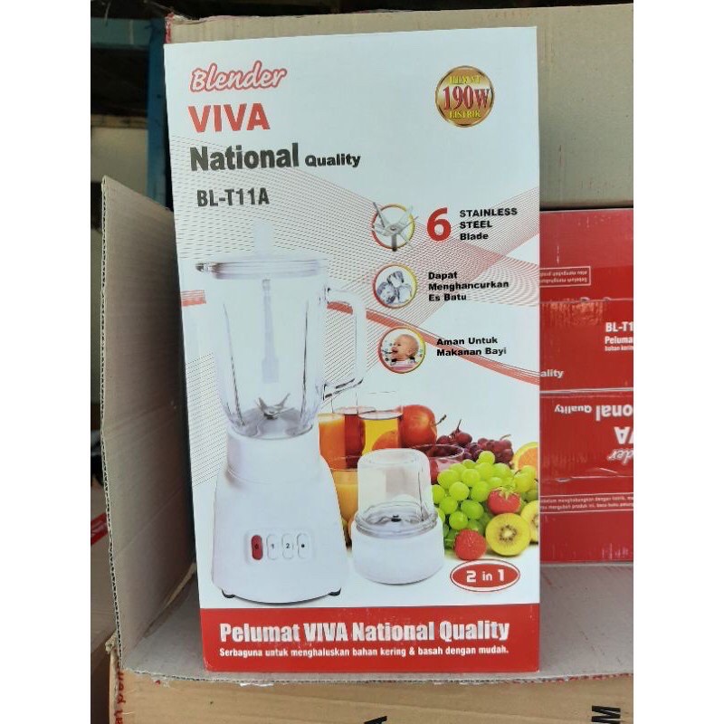 Blender merk national/ votre 6 mata pisau