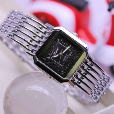 ( READY 6 WARNA ) JAM TANGAN FASHION WANITA GUESS PREMIUM MURAH RANTAI  // GS041