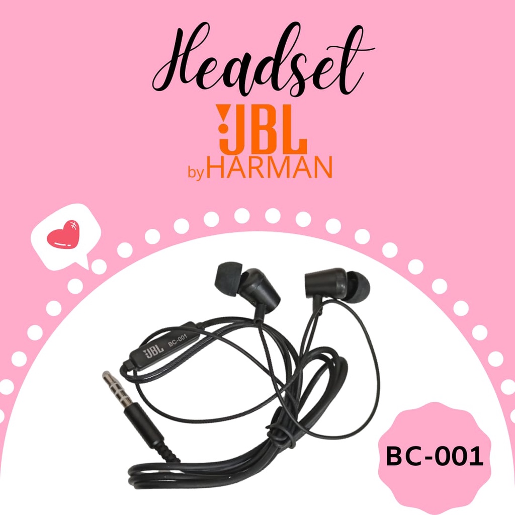 HF HANDSFREE JBL BC-001 JAYA ACC