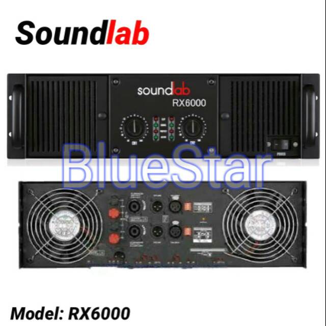 Power Soundlab RX 6000 Original Amplifier RX6000