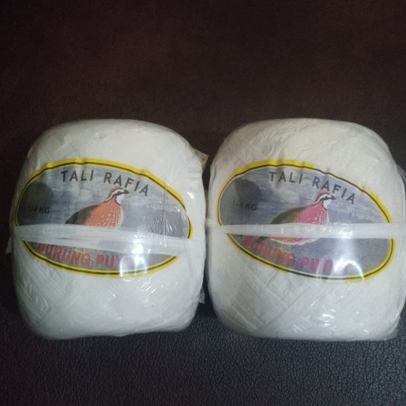 

Tali Rafia Putih 250g
