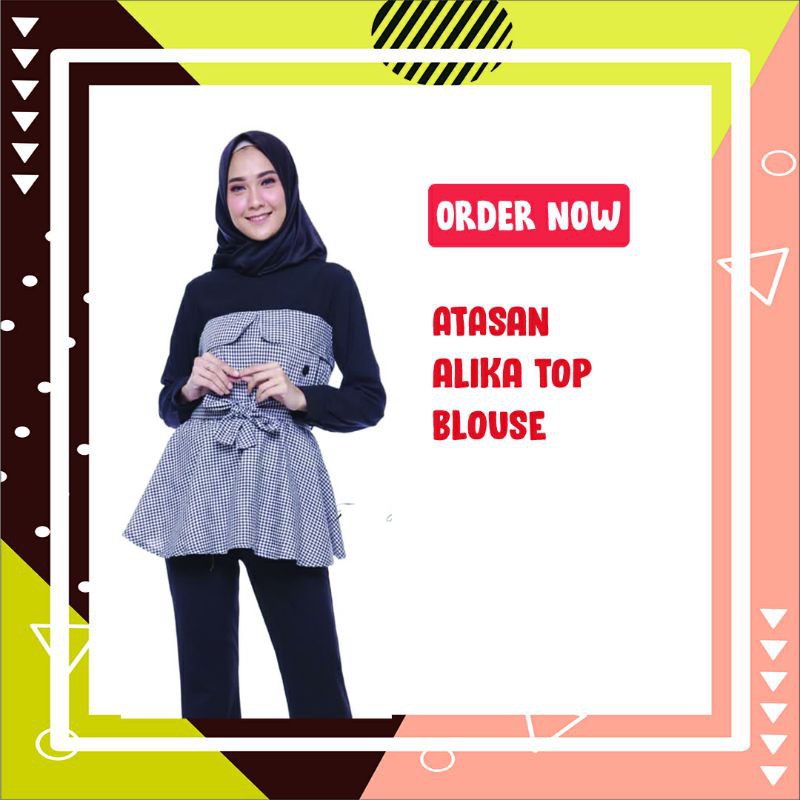 Atasan wanita | Alika Top Blouse