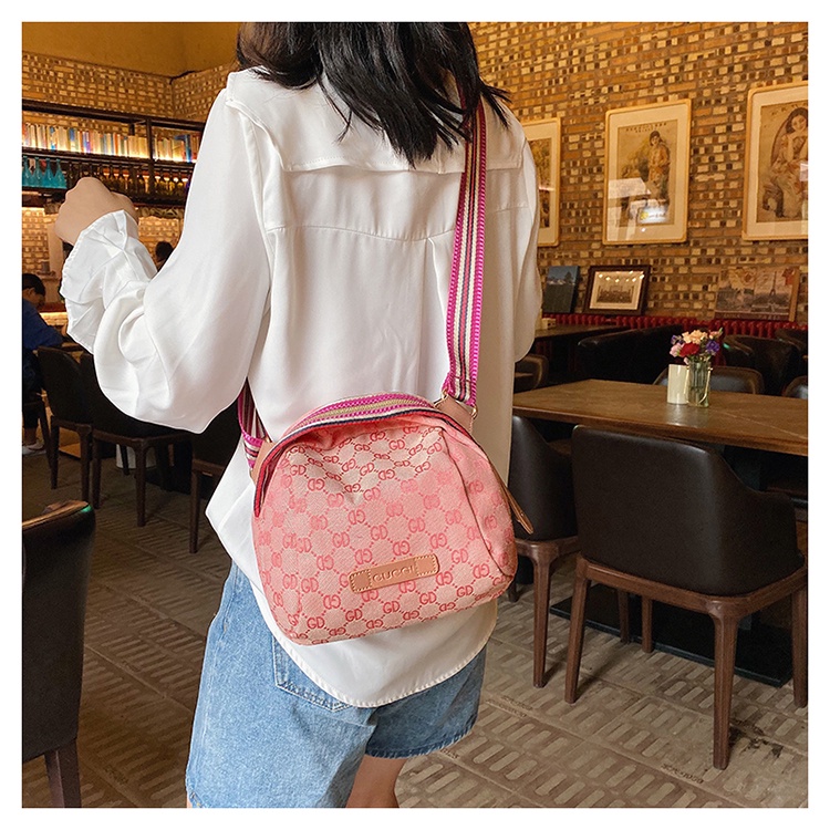 Satu7an T278 Tas Selempang Wanita Mini Korea Fashion Style Kasual Motif Tas Cewek Import Sling Bag Women Kanvas