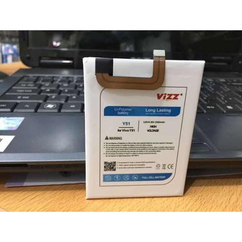 Baterai Batre Vizz Vivo Y51 / Y51A / Y51L / B95 Original Vizz