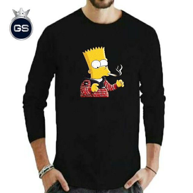 KAOS BAJU TSHIRT DISTRO SIMPSON SUPREME COMBED 30S/COD