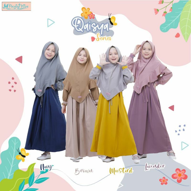 SETELAN GAMIS QAISYA SERIES by PACHIRA