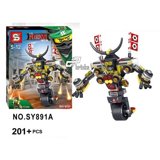 lego ninjago cole robot