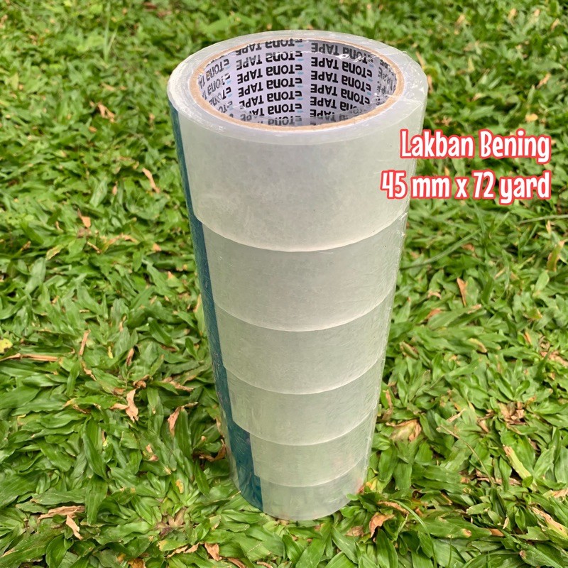 

Lakban Bening Tranparant 72 Yard