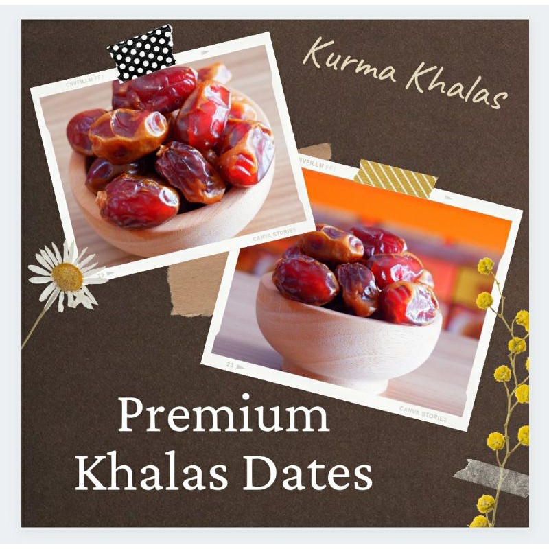 Kurma kholas/Khalas  1kg