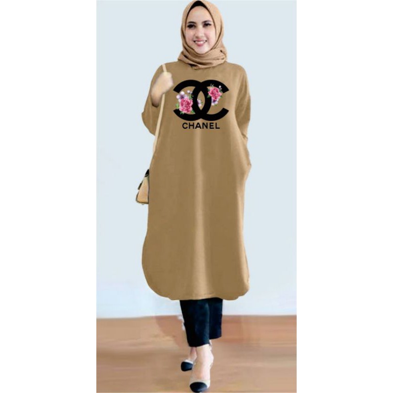 TUNIK wanita fashion/atasan wanita/ kaos wanita babyterry premium IMPORT (Ch4NLTOP)