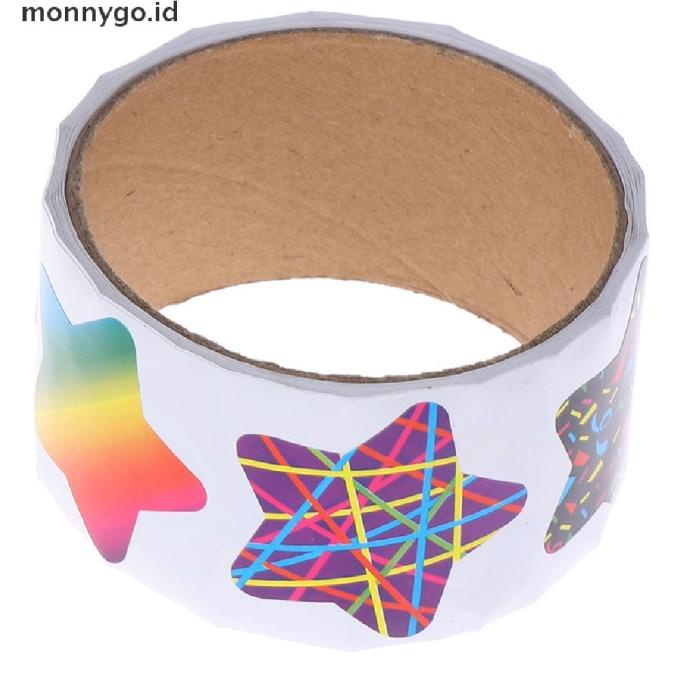 

YS465 100 Pcs Stiker Tape Bentuk Pentagram Untuk Alat Tulis Sekolah