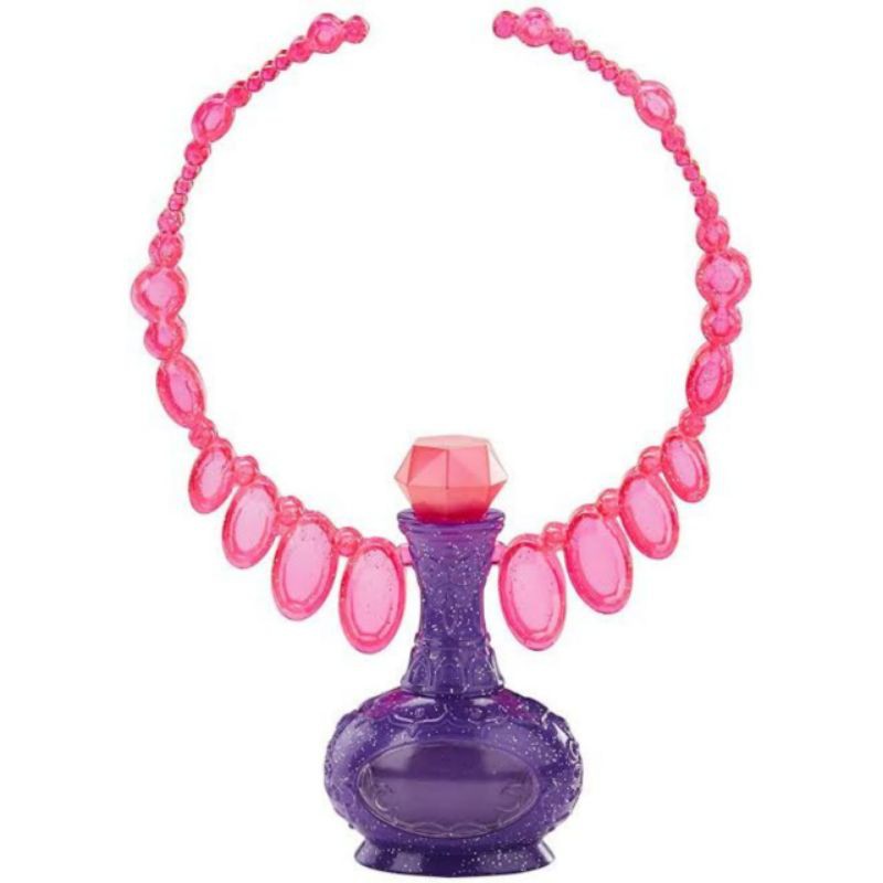 shimmer and shine nickclodeon wish &amp; wear genie necklace kalung mainan anak perempuan fisher price