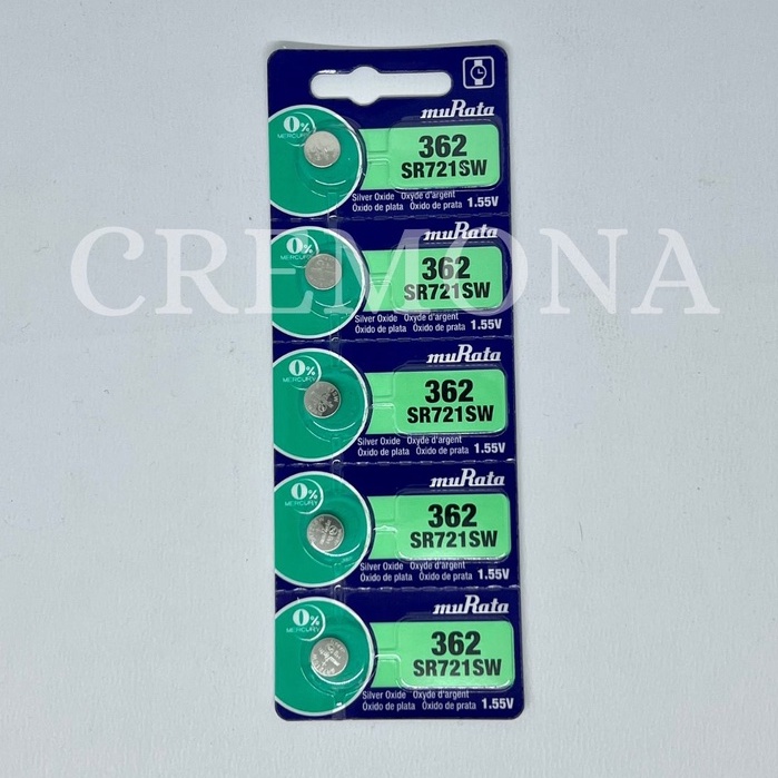 TERMURAH! Baterai Murata (Sony) SR721SW / 362 Original Baterai Jam Battery Batre Micro Baterai