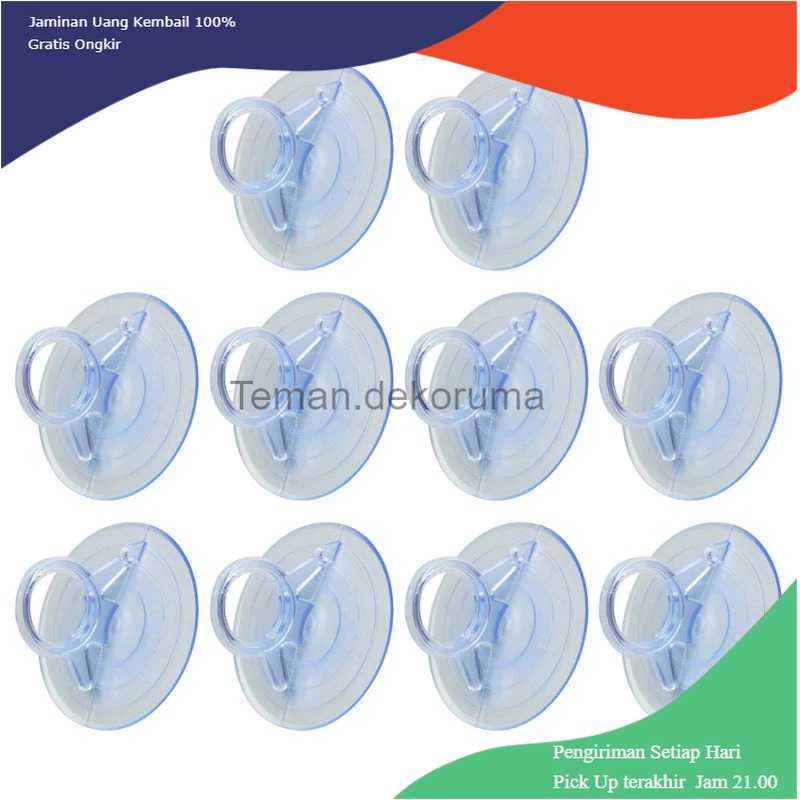 TD-AD1 Naran Alat Tempel Dinding Suction Cup Hook 45 mm 10 PCS - ZLQ1718